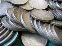 Nazi Silver Bullion coins with swastika